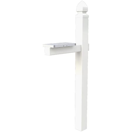 Gibraltar Whitley Plastic Mailbox Post WP000WAM